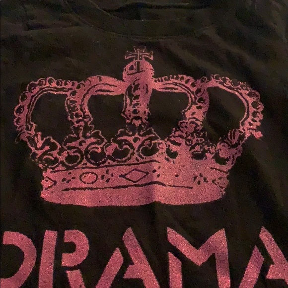Vintage crown drama queen shirt - Picture 2 of 2